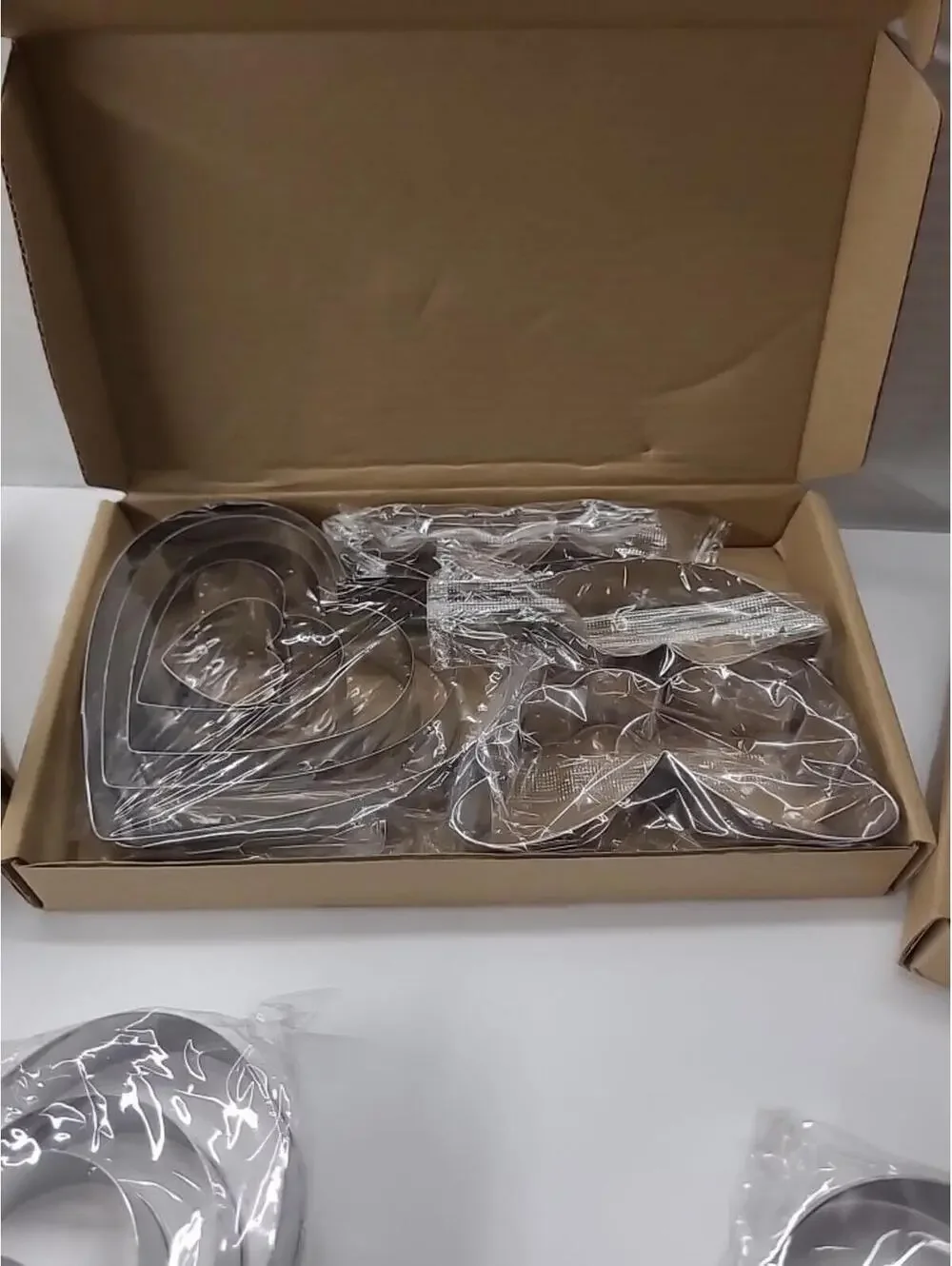 Lot Of Heart Butterflies Lips Cookie Cutters Stainless Steel Valentine’s Kit New